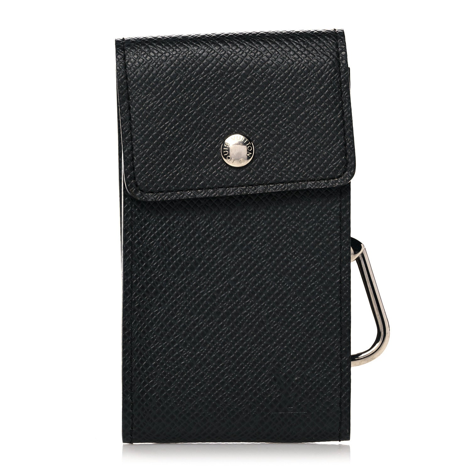 Louis Vuitton Taiga Coin Key Pouch Black 1 of 8
