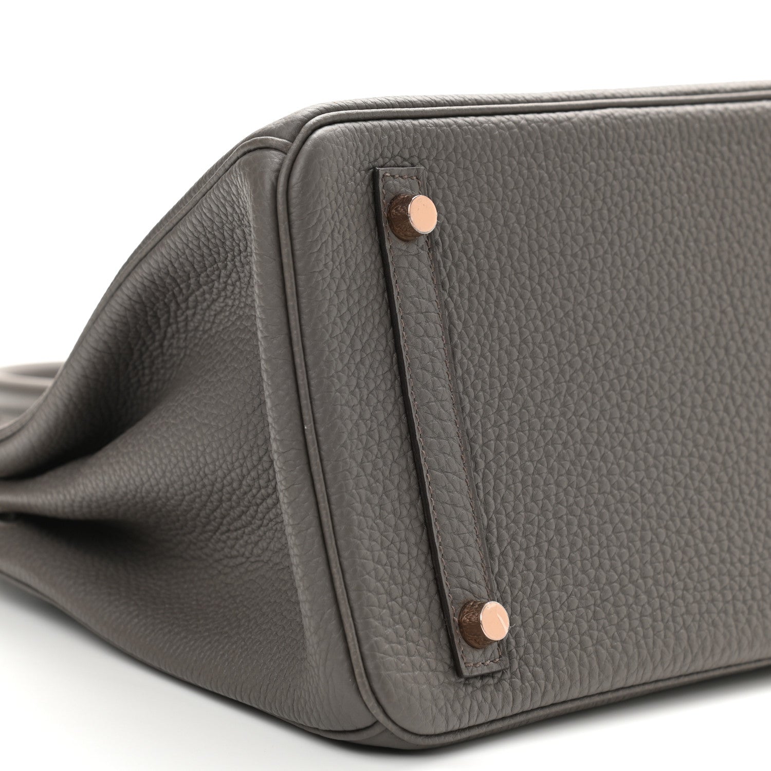 Hermes Togo Birkin 30 Etain 8 of 11