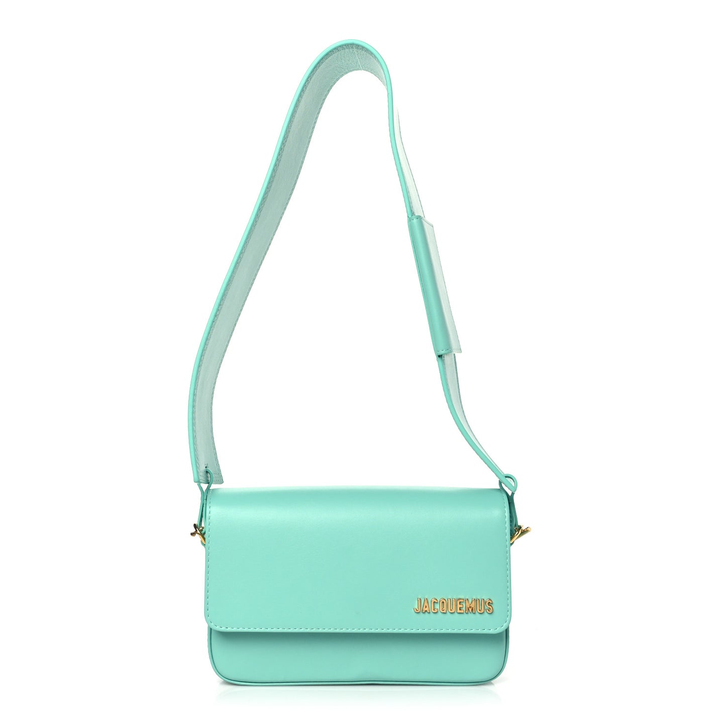 Smooth Calfskin Le Carinu Turquoise