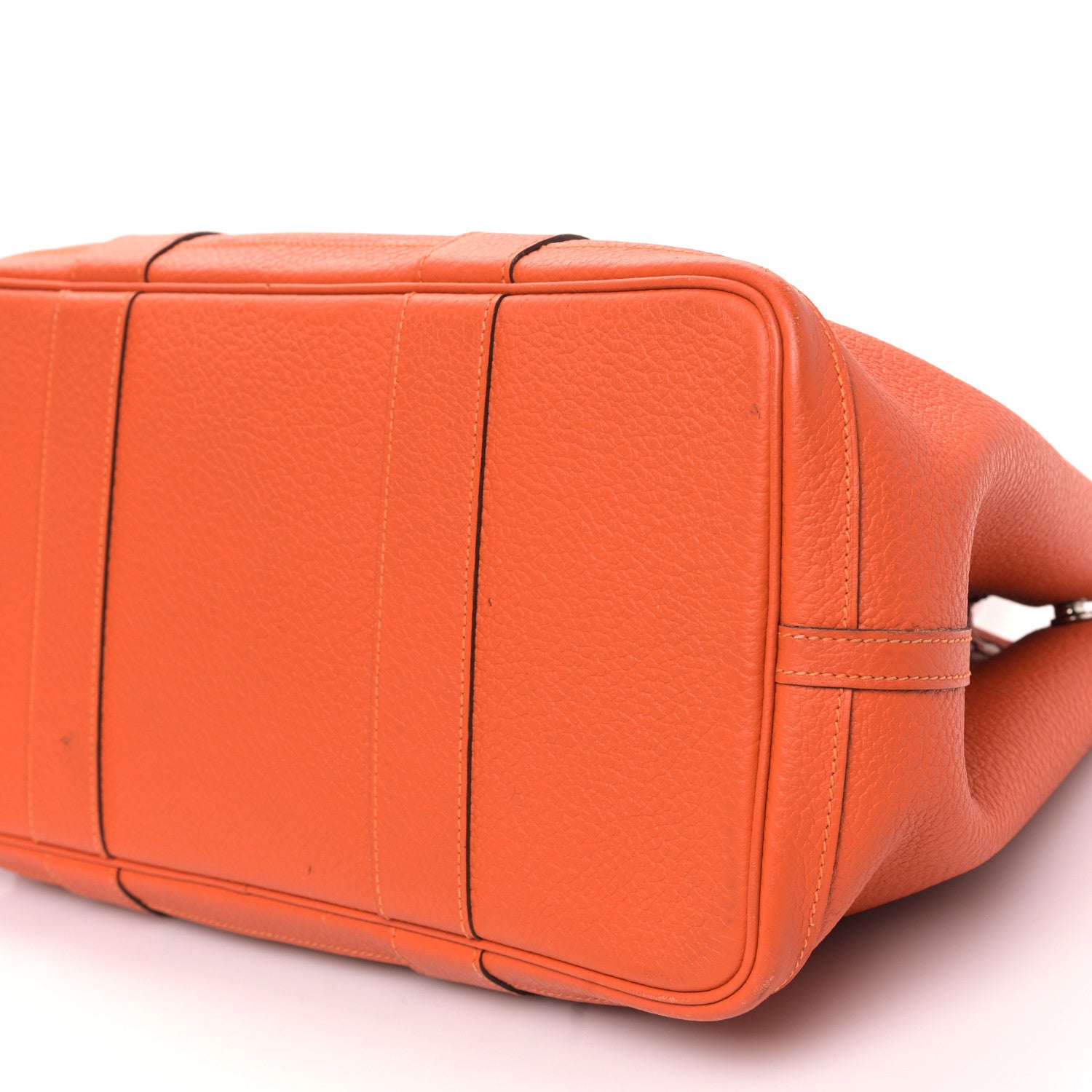 Hermes Vache Country Garden Party 36 MM Orange 8 of 9