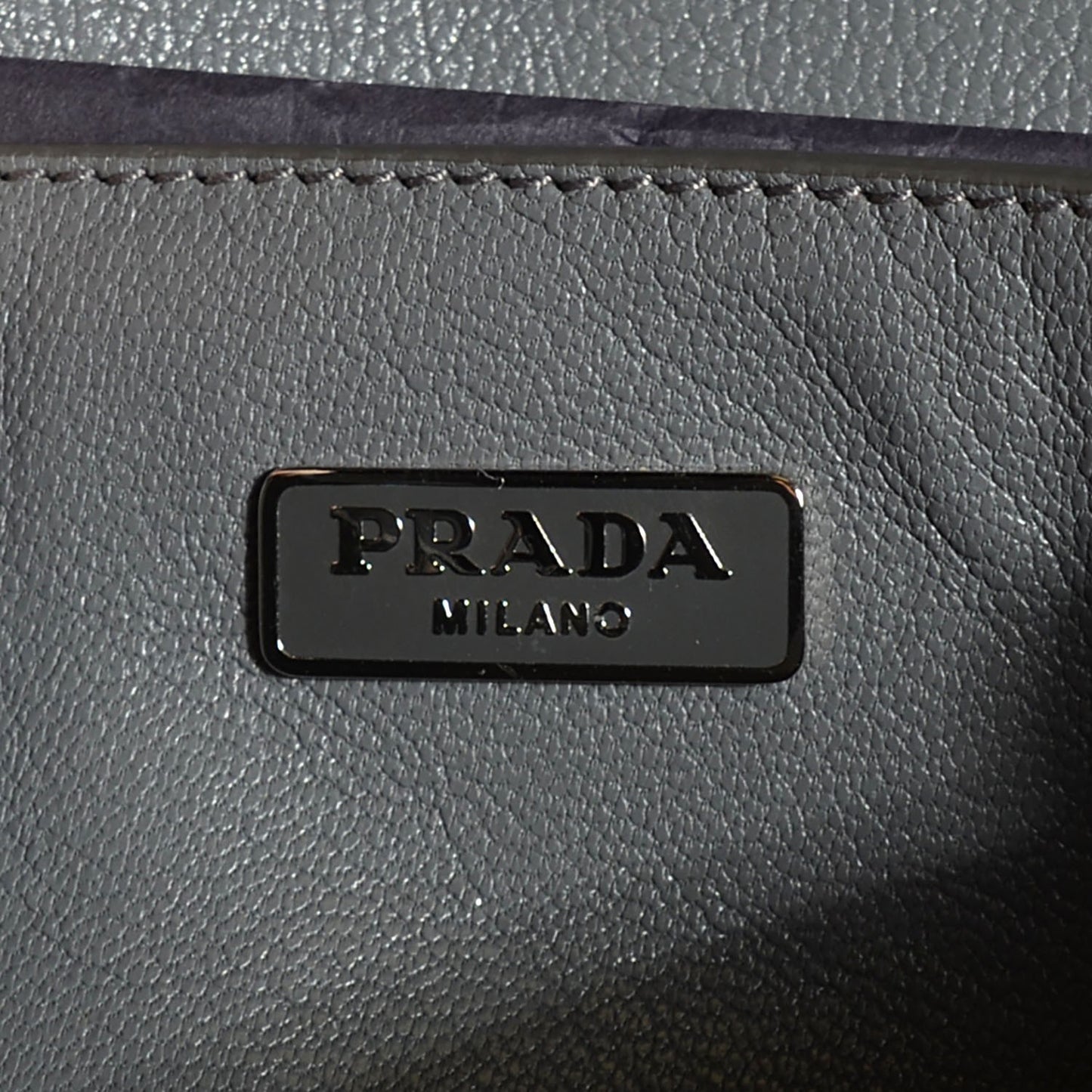 Saffiano Lux Mini Sound Crossbody Bag Nero Black
