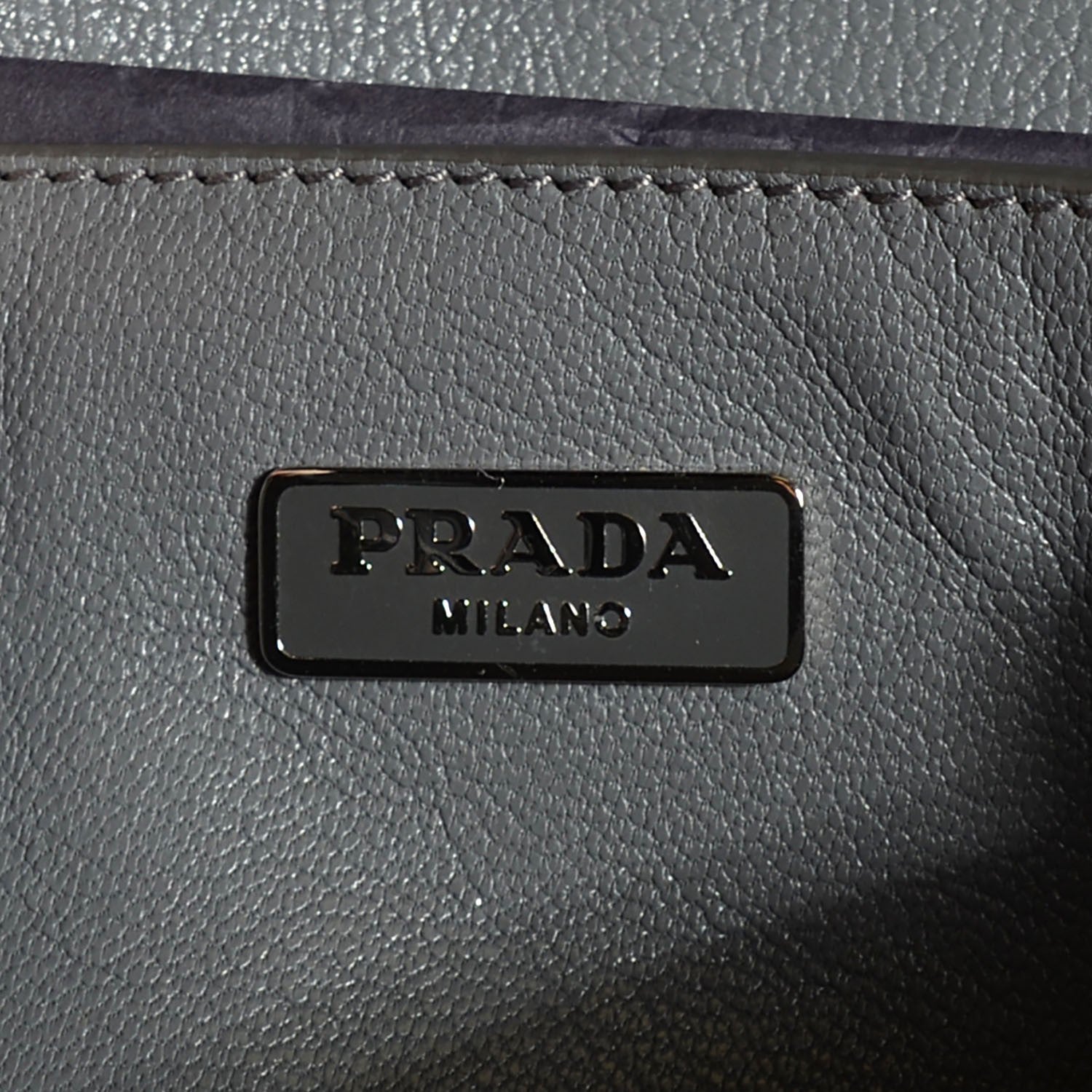 Prada Saffiano Lux Mini Sound Crossbody Bag Nero Black 6 of 9