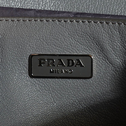 Prada Saffiano Lux Mini Sound Crossbody Bag Nero Black 6 of 9