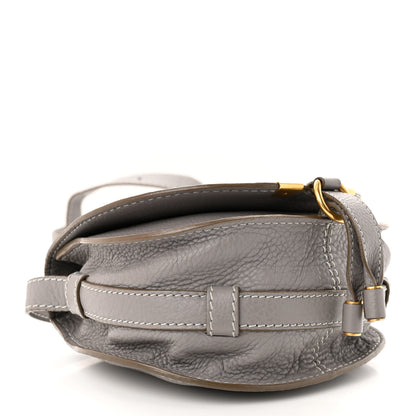 Chloe Calfskin Mini Marcie Round Crossbody Bag Cashmere Grey 4 of 12
