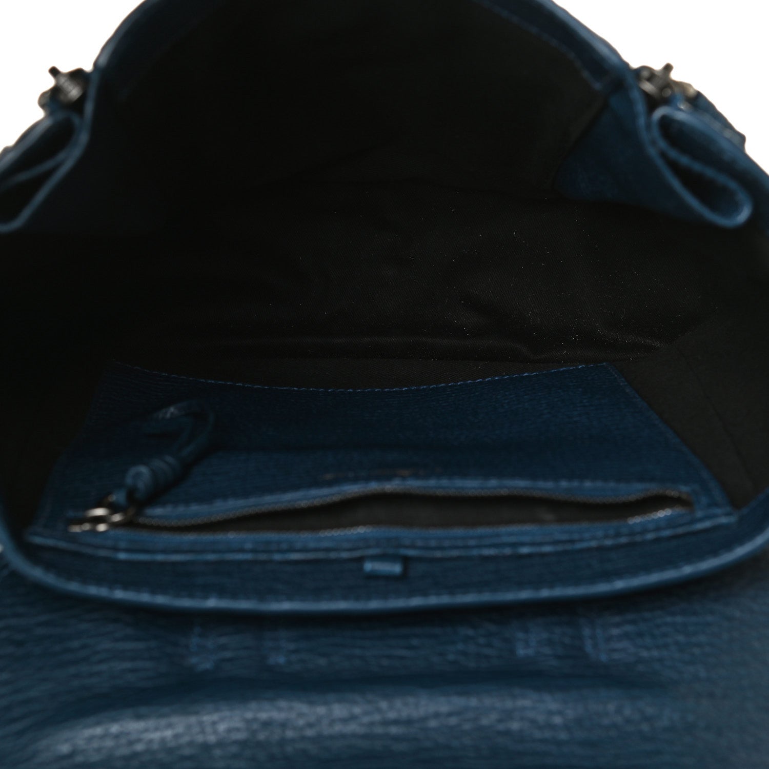 3.1 Phillip Lim Textured Calfskin Pashli Backpack Navy 4 of 17