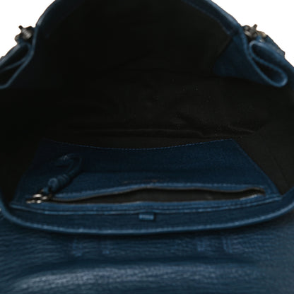 3.1 Phillip Lim Textured Calfskin Pashli Backpack Navy 4 of 17