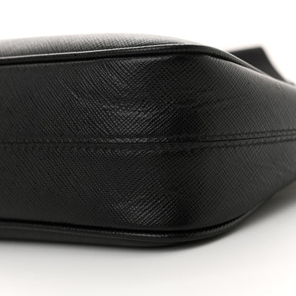 Prada Saffiano Lux Re-Edition 2005 Shoulder Bag Black 10 of 11