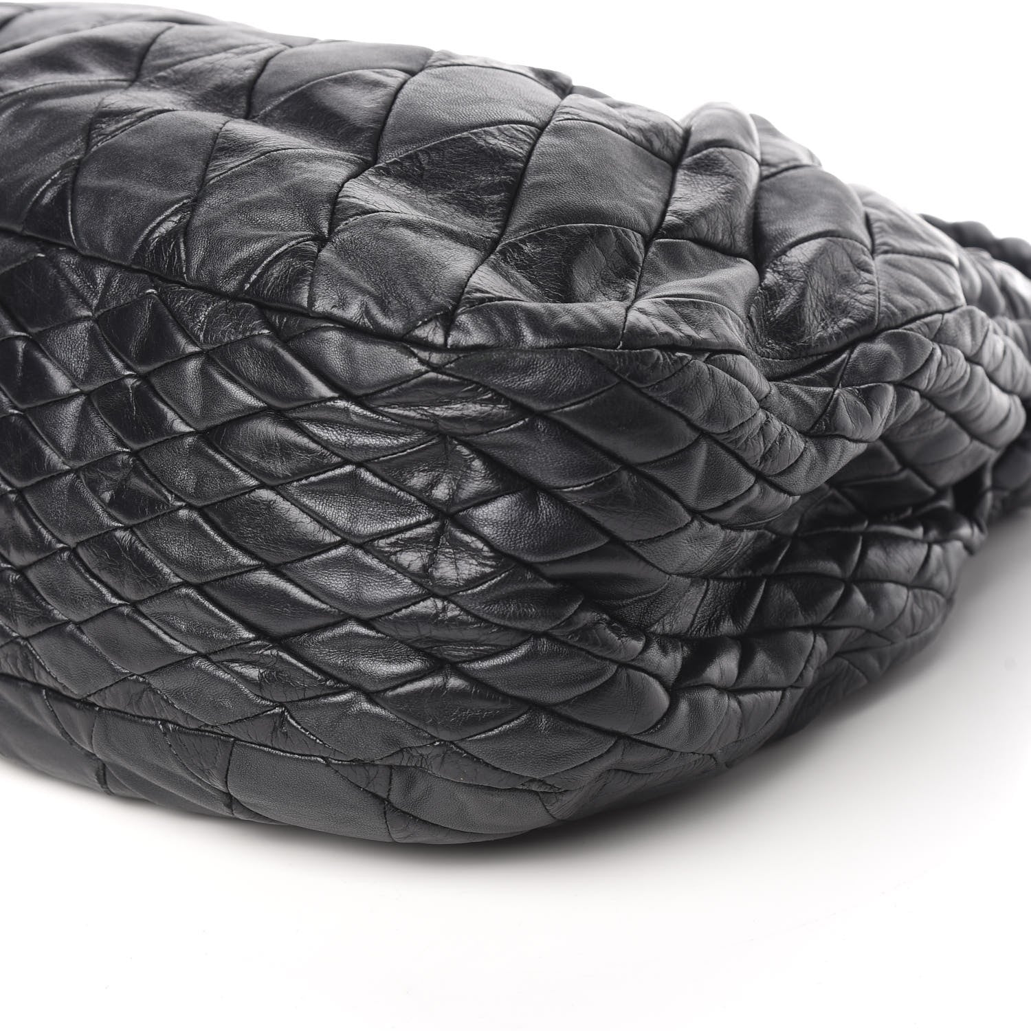 Miu Miu Nappa Matelasse Tote Black 9 of 10