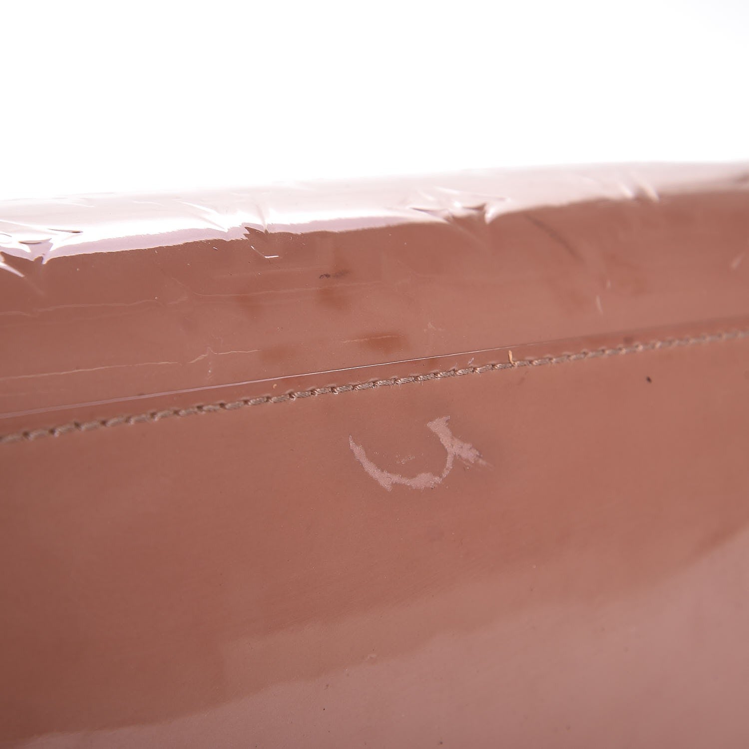 Louis Vuitton Vernis Brea MM Rose Velours 19 of 34