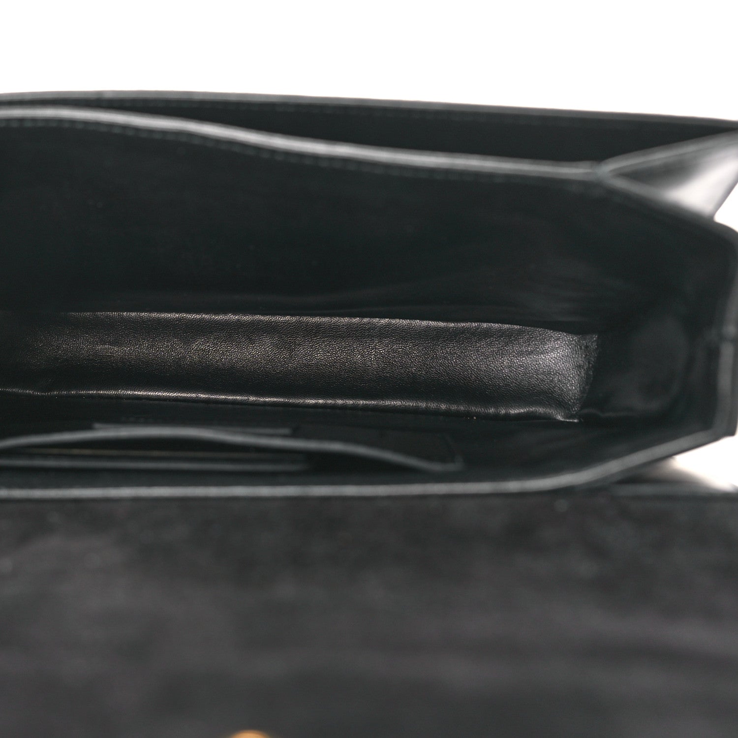 Saint Laurent Suede Calfskin Medium Classic Lulu Bag Black 5 of 8