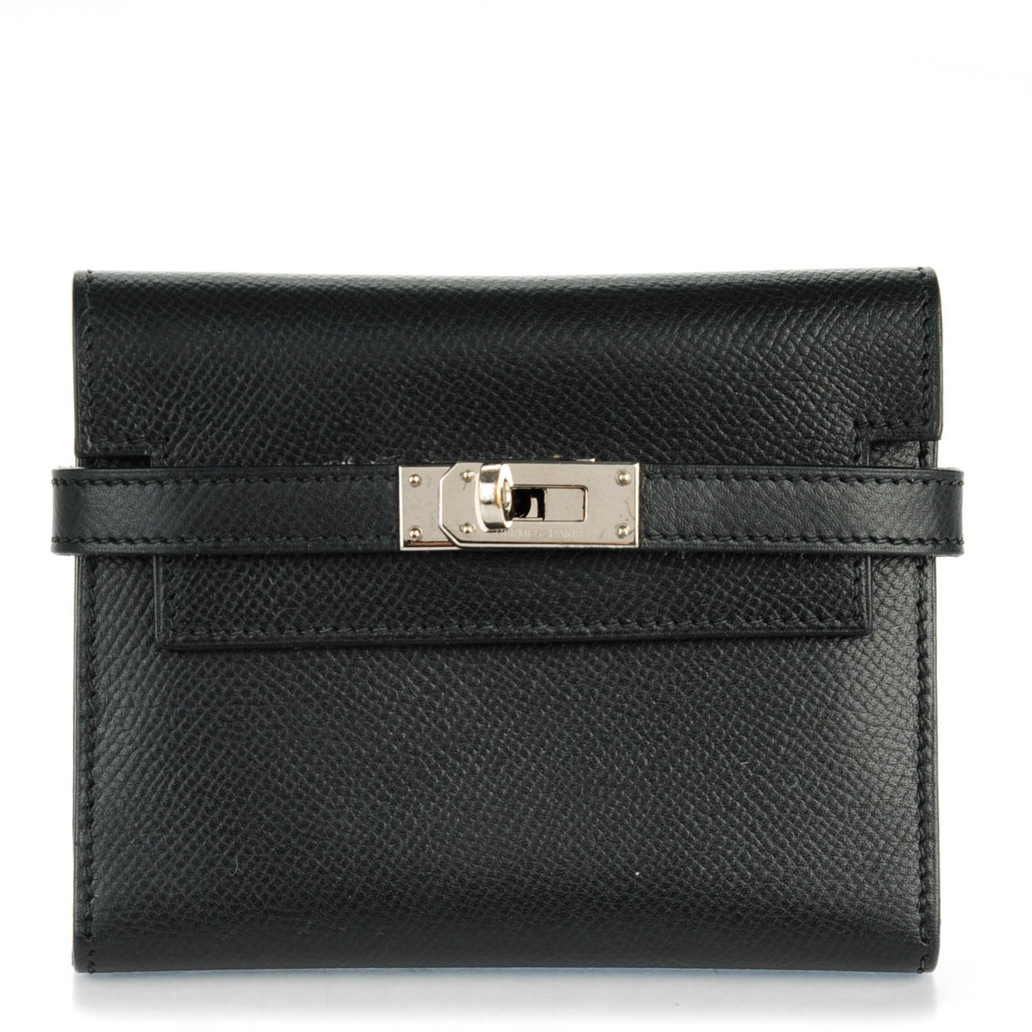Epsom Medium Kelly Wallet Black
