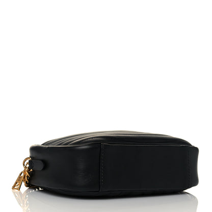 Louis Vuitton Calfskin New Wave Camera Bag NV Black 4 of 12