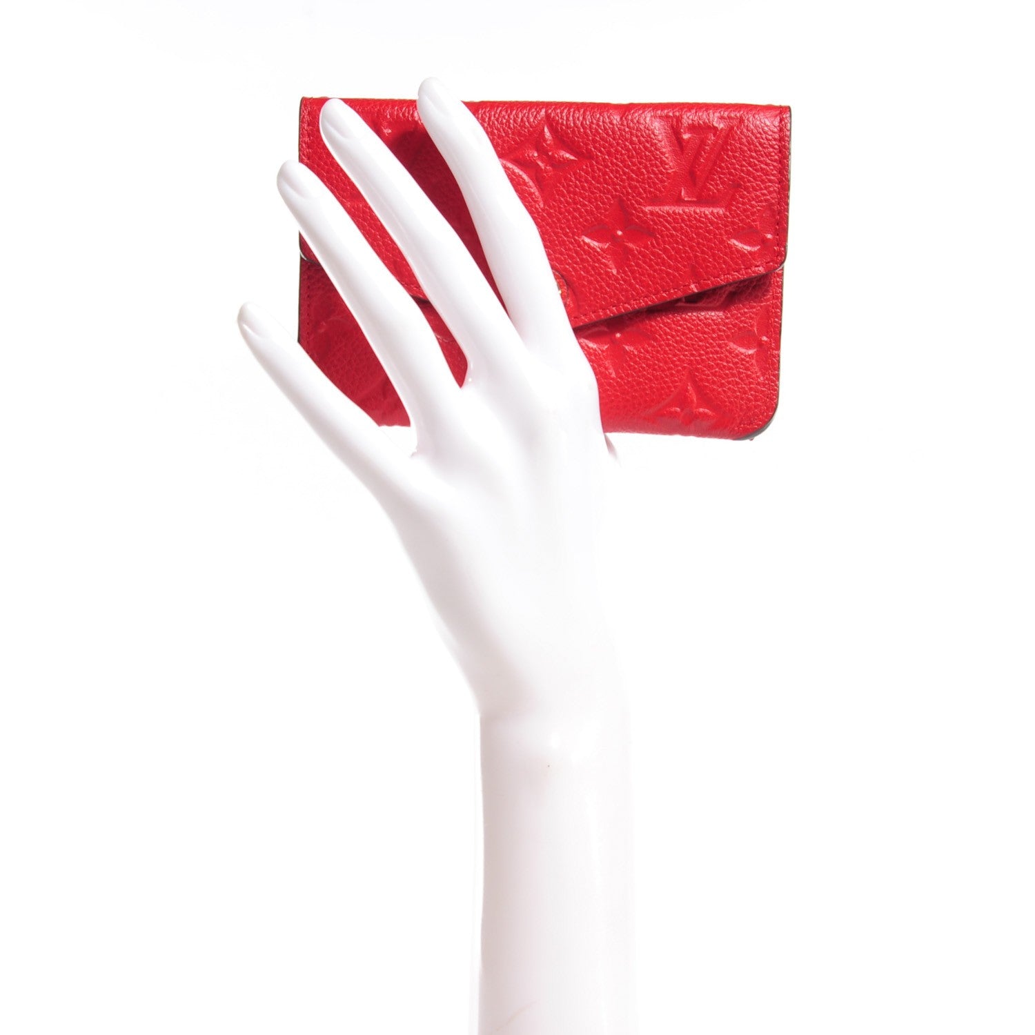 Louis Vuitton Empreinte Key Pouch Cherry 2 of 8