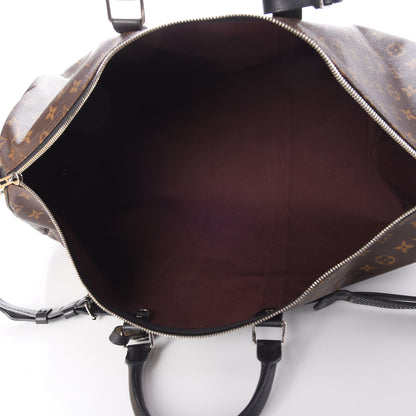 Louis Vuitton Monogram Macassar Keepall Bandouliere 55 5 of 7