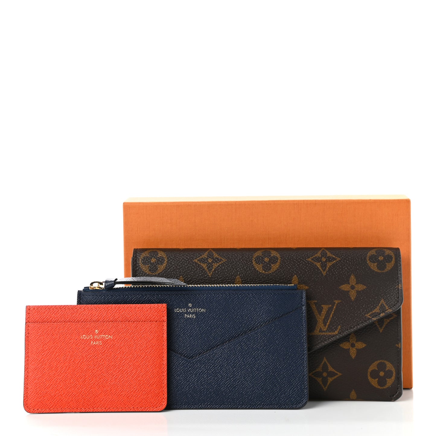 Monogram Jeanne Wallet Rose Ballerine