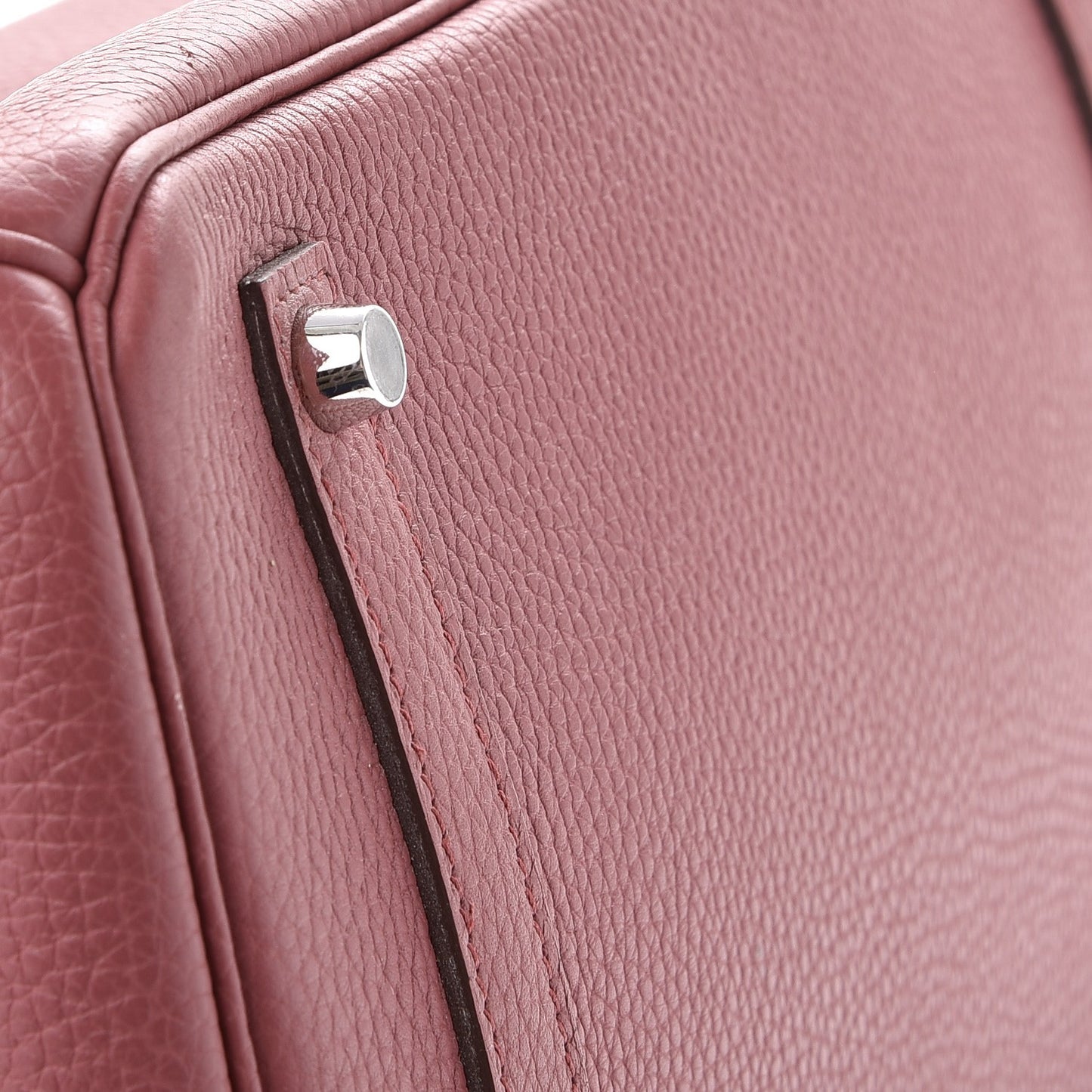 Taurillon Clemence Birkin 35 Bois de Rose