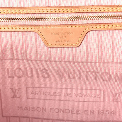 Louis Vuitton Damier Azur Tahitienne Neverfull MM 6 of 9