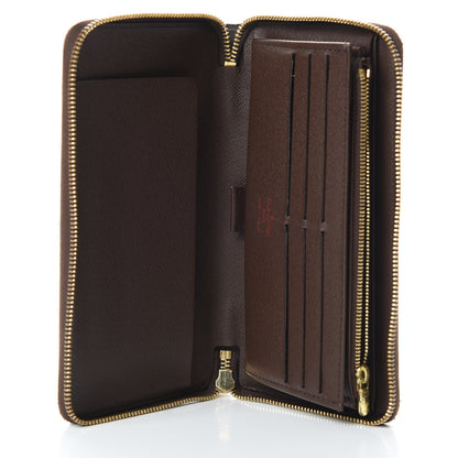 Louis Vuitton Damier Ebene Zippy Organizer Wallet 5 of 9
