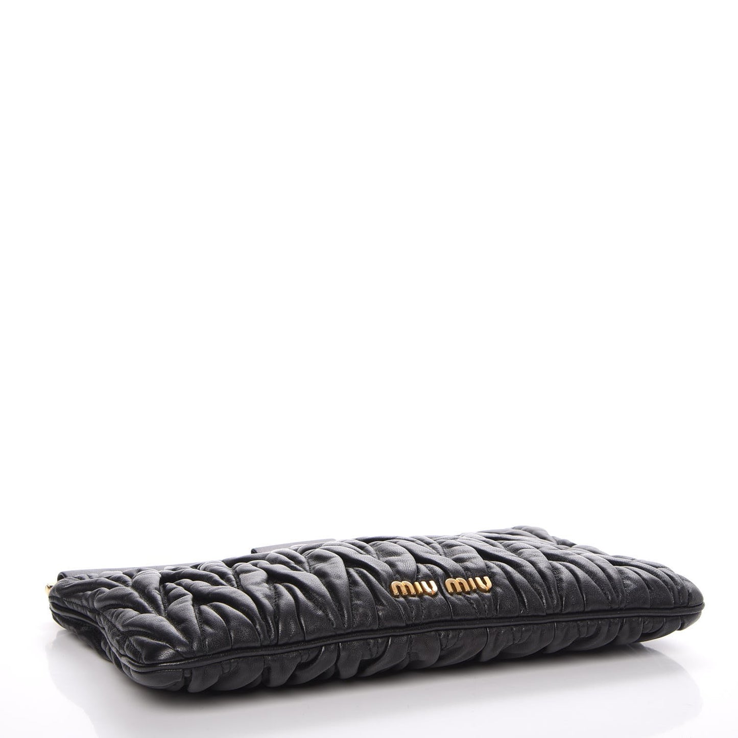 Nappa Matelasse Clutch Nero Black