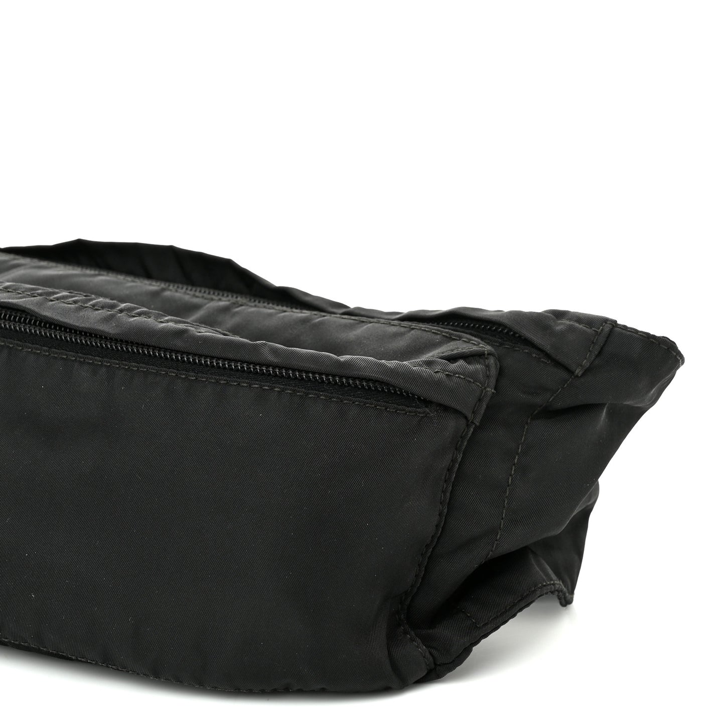 Tessuto Nylon Montagna Belt Bag Black