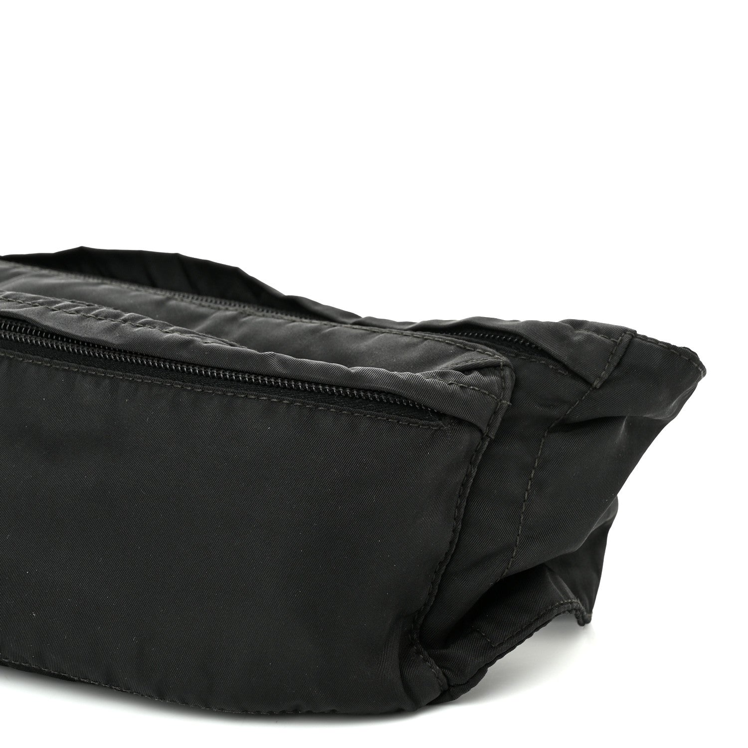 Prada Tessuto Nylon Montagna Belt Bag Black 9 of 9