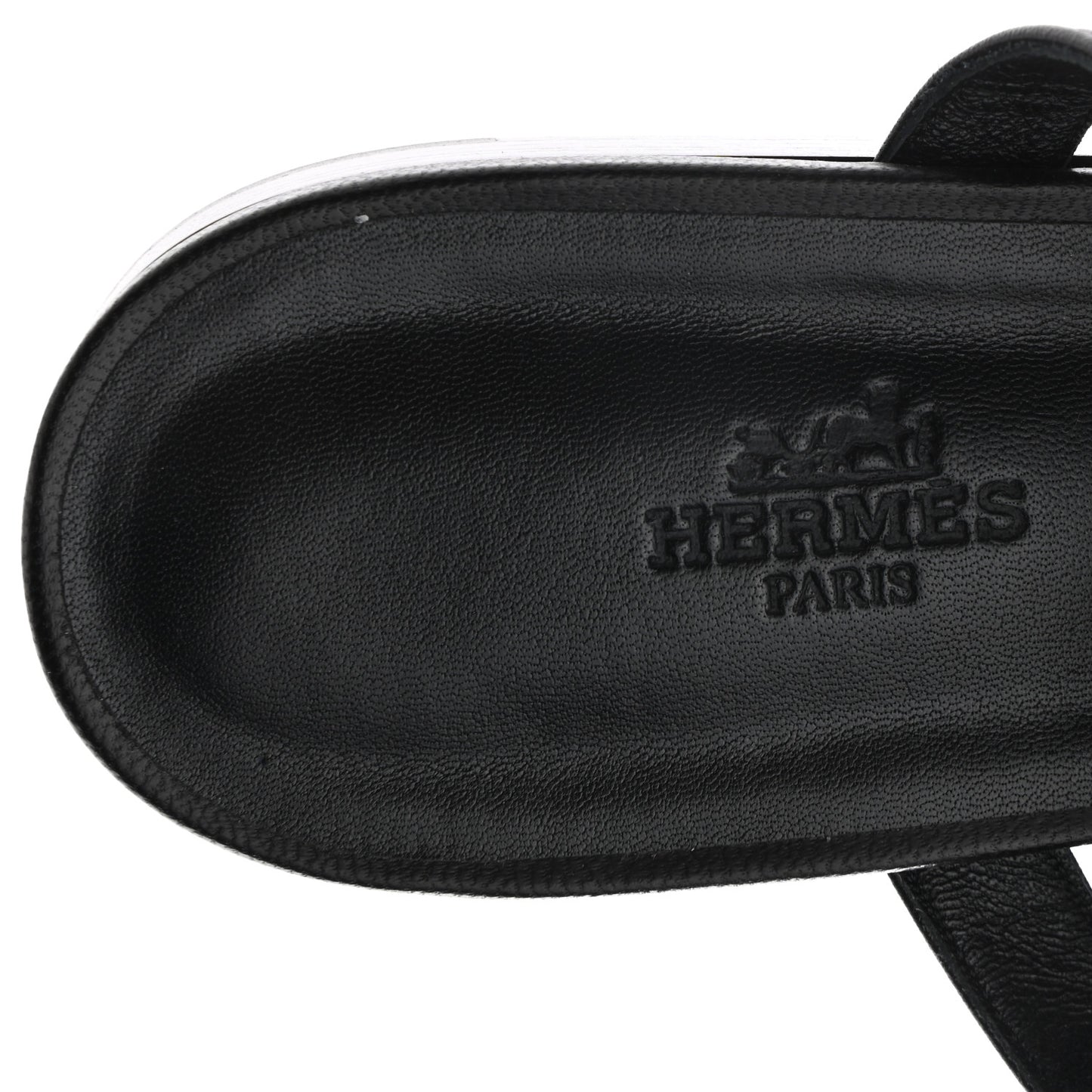 Nappa Amalfi Sandals 40 Black Gris Argente