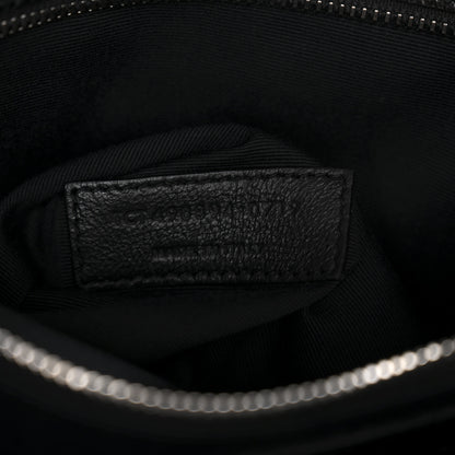 Saint Laurent Crinkled Calfskin Matelasse Monogram Medium Niki Chain Satchel Black 7 of 11