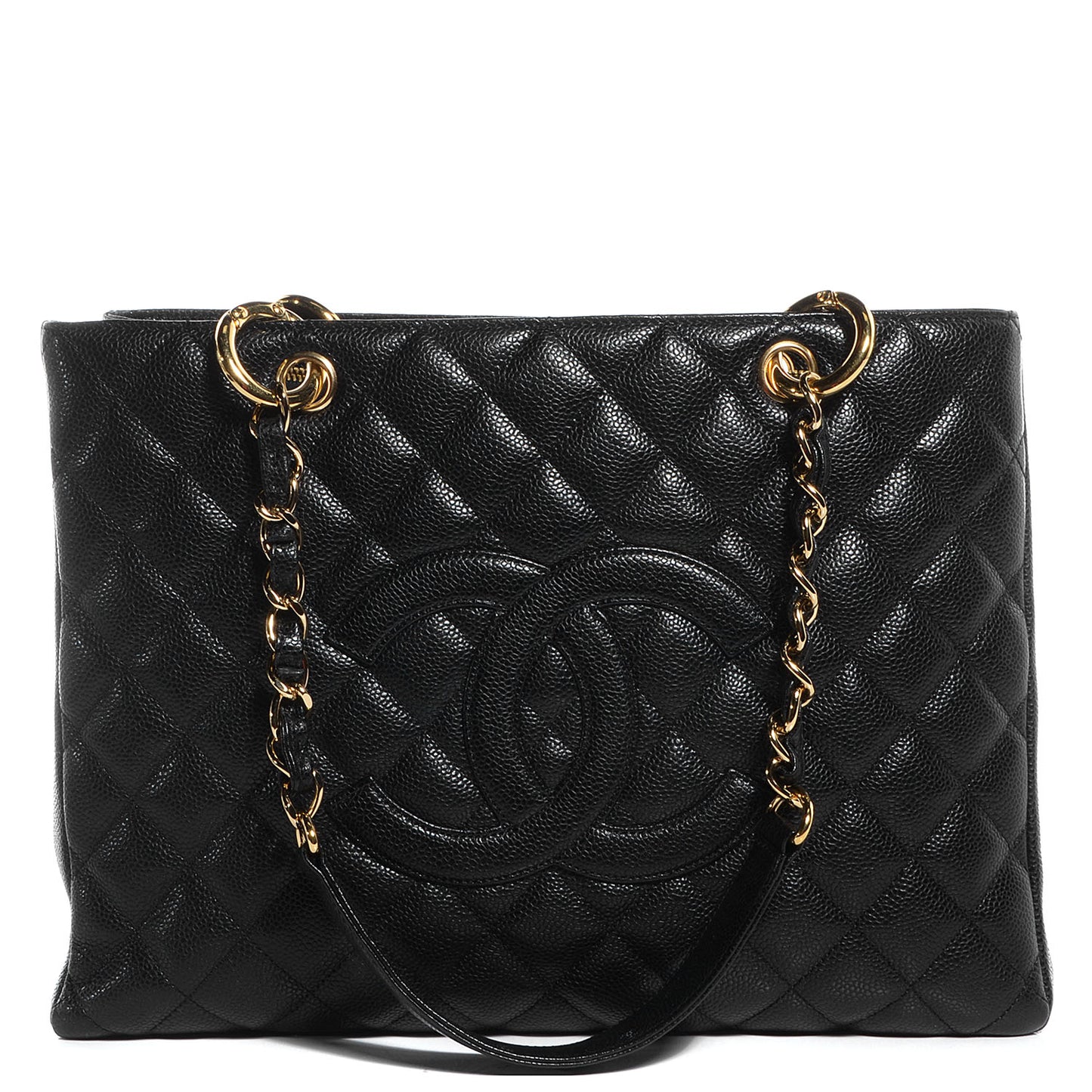 Caviar Grand Shopping Tote GST Black