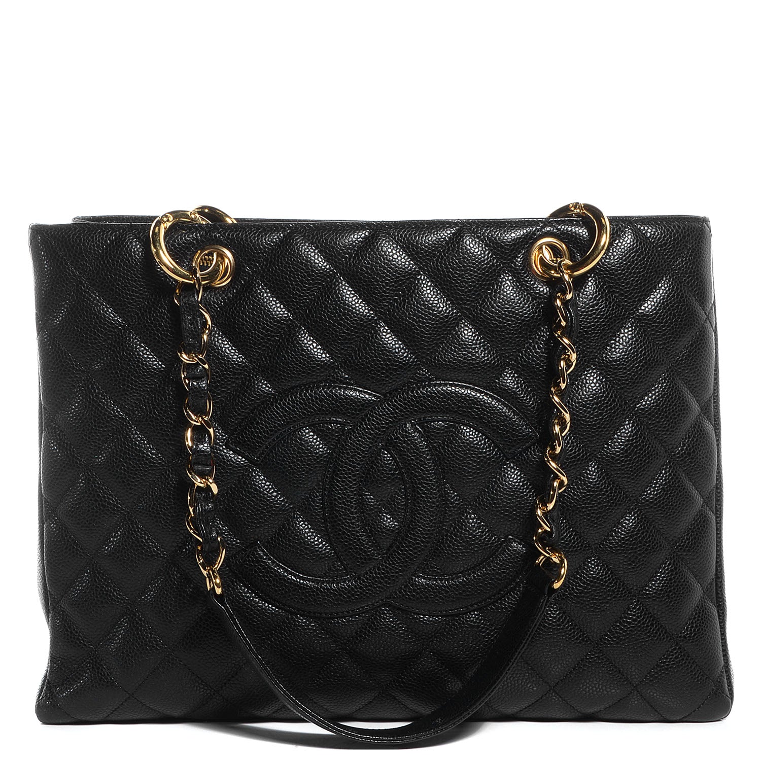 Chanel Caviar Grand Shopping Tote GST Black 1 of 7