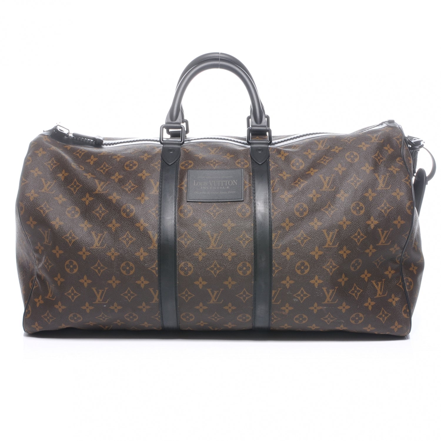 Louis Vuitton Monogram Waterproof Keepall Bandouliere 55 1 of 12