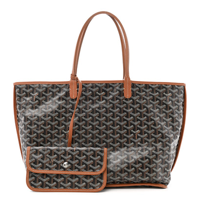 Goyard Goyardine Reversible Anjou PM Black Gold 1 of 24