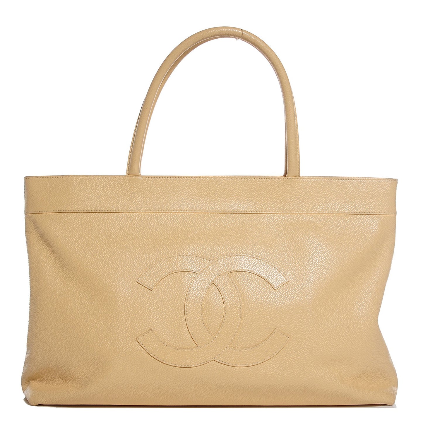 Caviar CC Tote Beige Clair