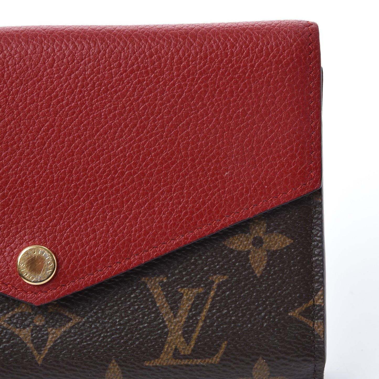 Monogram Pallas Compact Wallet Cherry