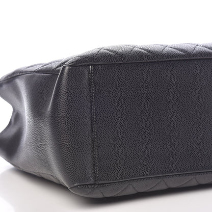 Chanel Caviar Quilted Grand Shopping Tote GST Black 6 of 11