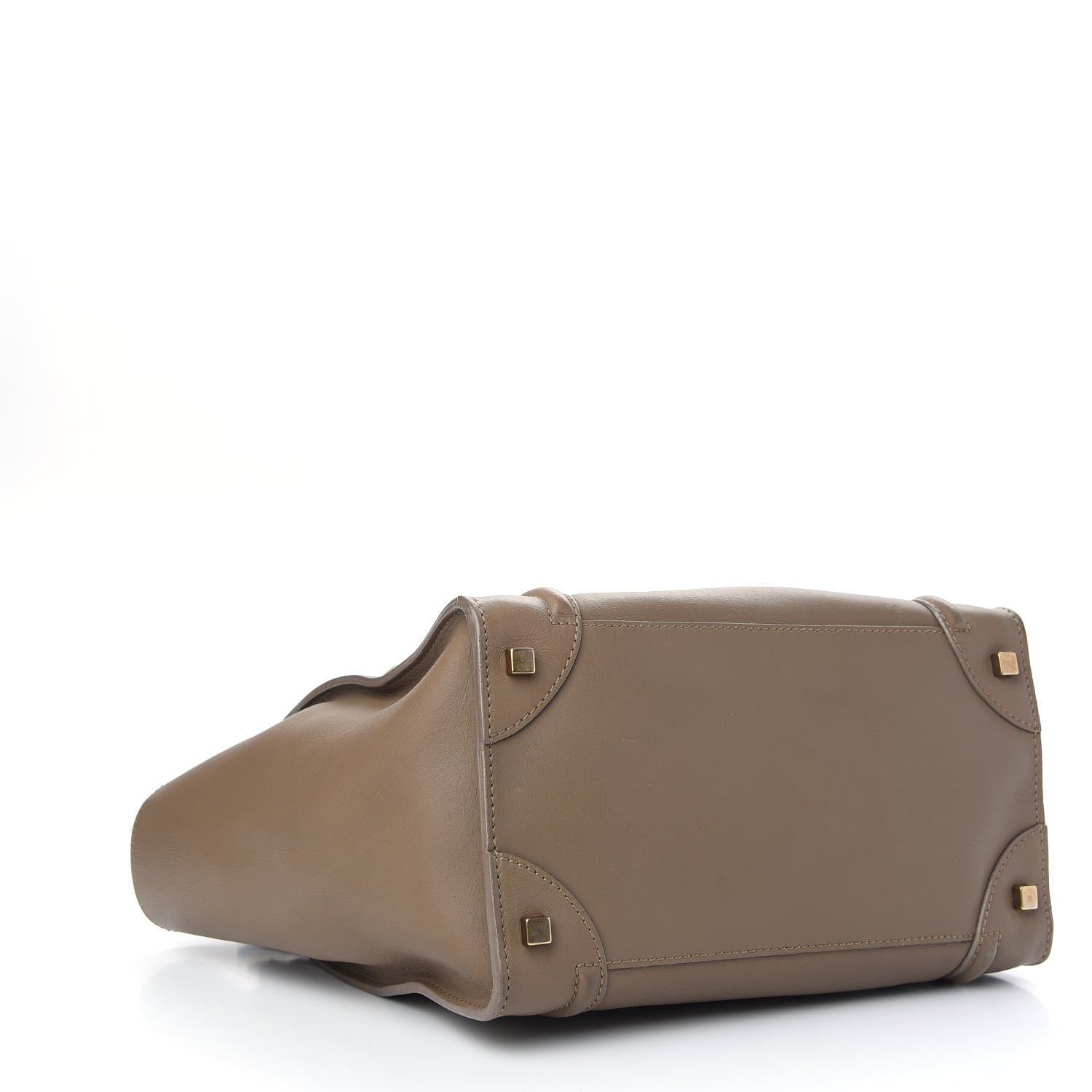 Celine Smooth Calfskin Mini Luggage Camel 4 of 9