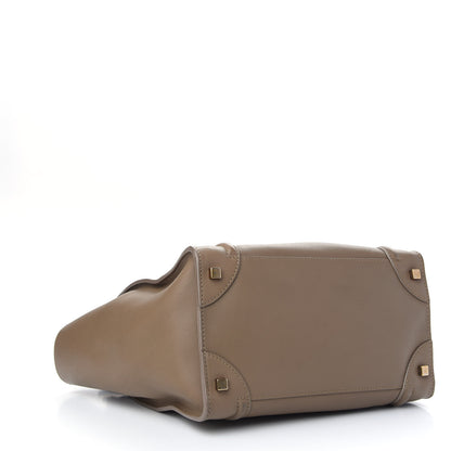 Celine Smooth Calfskin Mini Luggage Camel 4 of 9