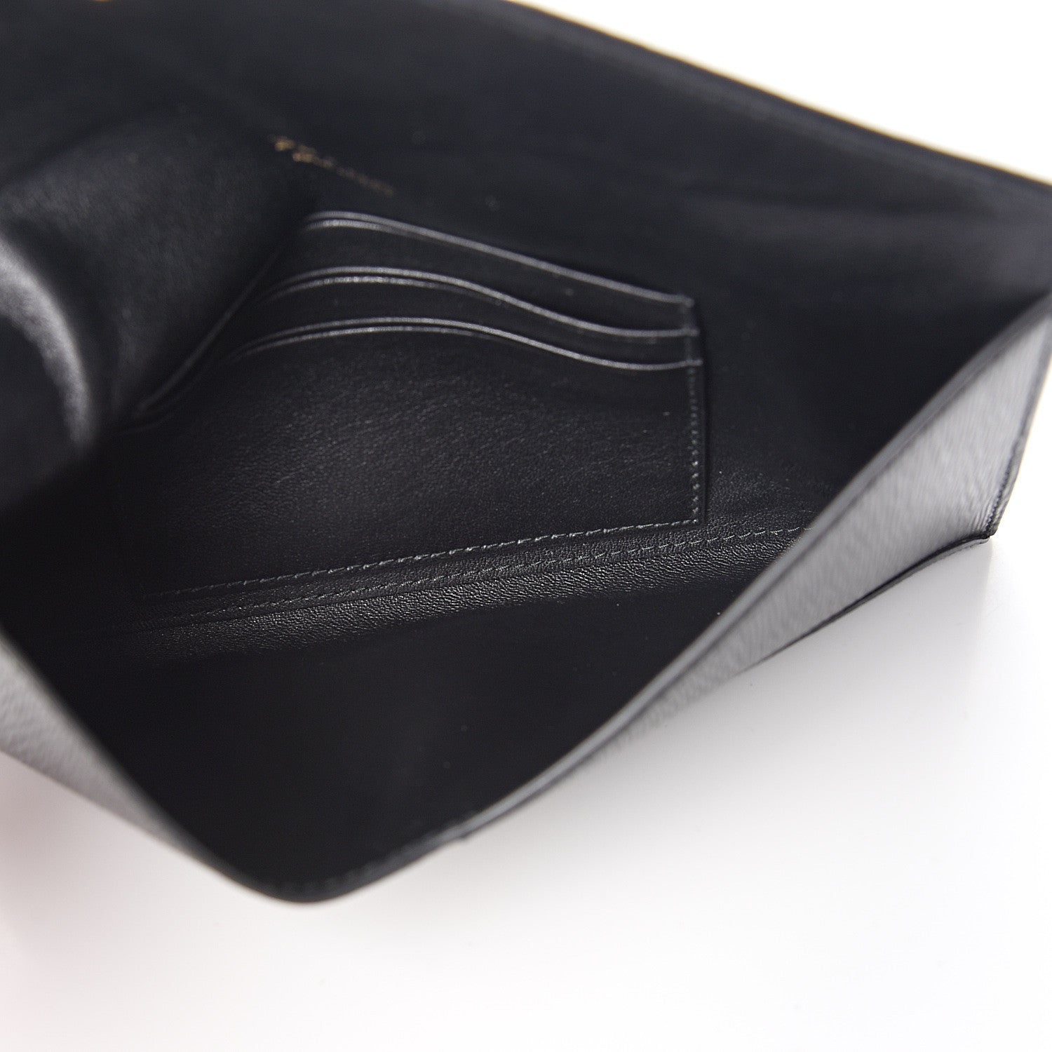 Prada Vitello Move Envelope Wallet Black 4 of 6