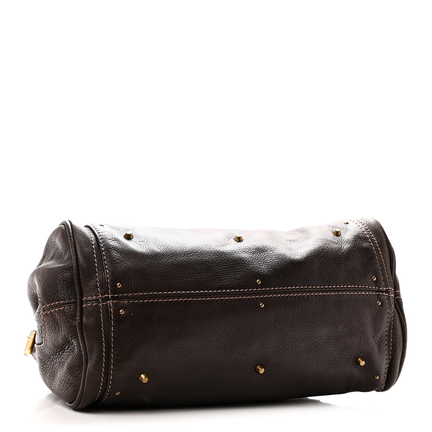 Chloe Calfskin Medium Paddington Satchel Chocolate 4 of 9