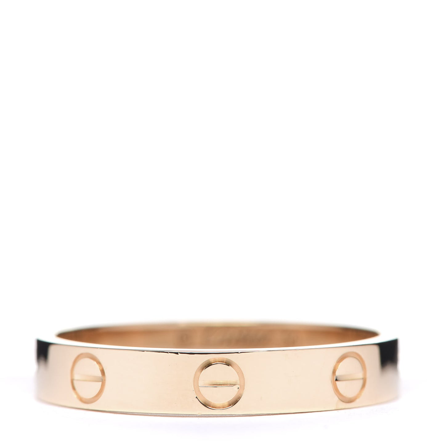 18K Yellow Gold 3.5mm LOVE Wedding Band Ring 59 8.75
