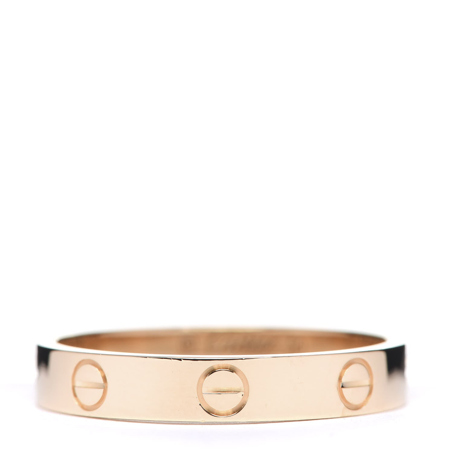 Cartier 18K Yellow Gold 3.5mm LOVE Wedding Band Ring 59 8.75 1 of 5