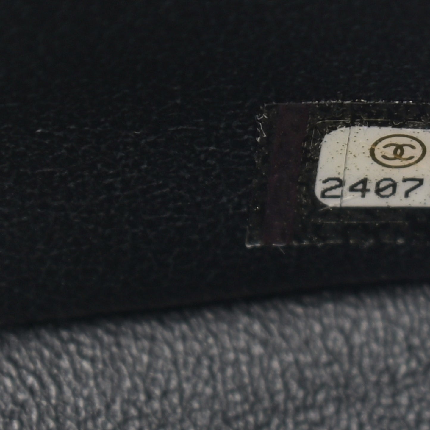 Lambskin Quilted Mini Square Flap Black