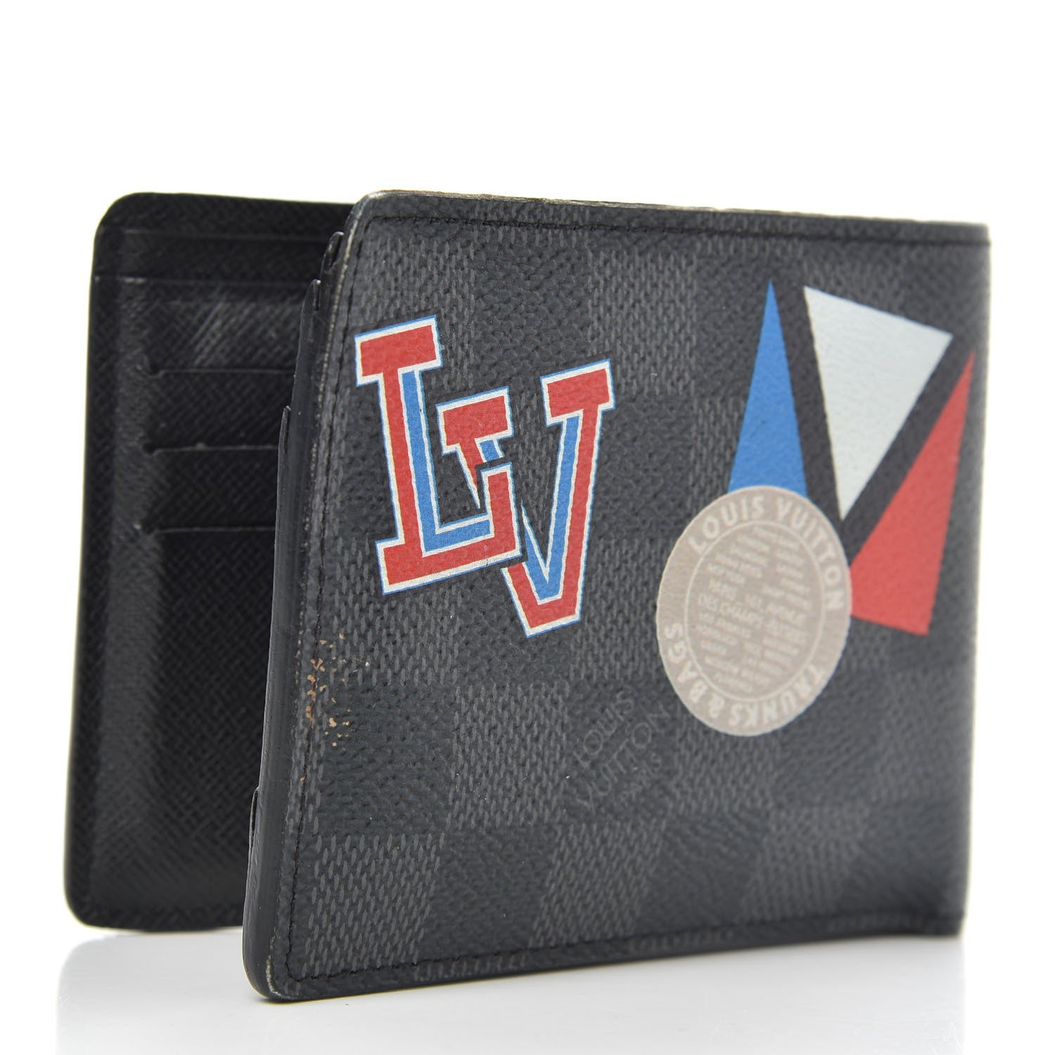 Louis Vuitton Damier Graphite World Tour Multiple Wallet 3 of 11