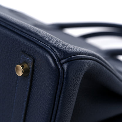 Hermes Togo Birkin 30 Bleu Nuit 11 of 12