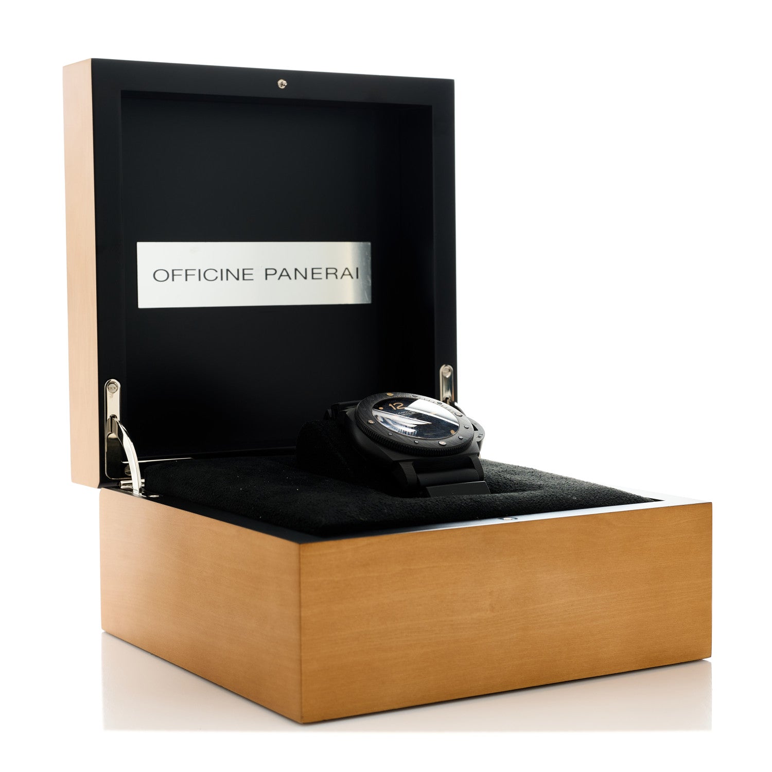 Panerai Carbotech Rubber 47mm Luminor Submersible 1950 3 Days Automatic Watch Black PAM00616 5 of 5