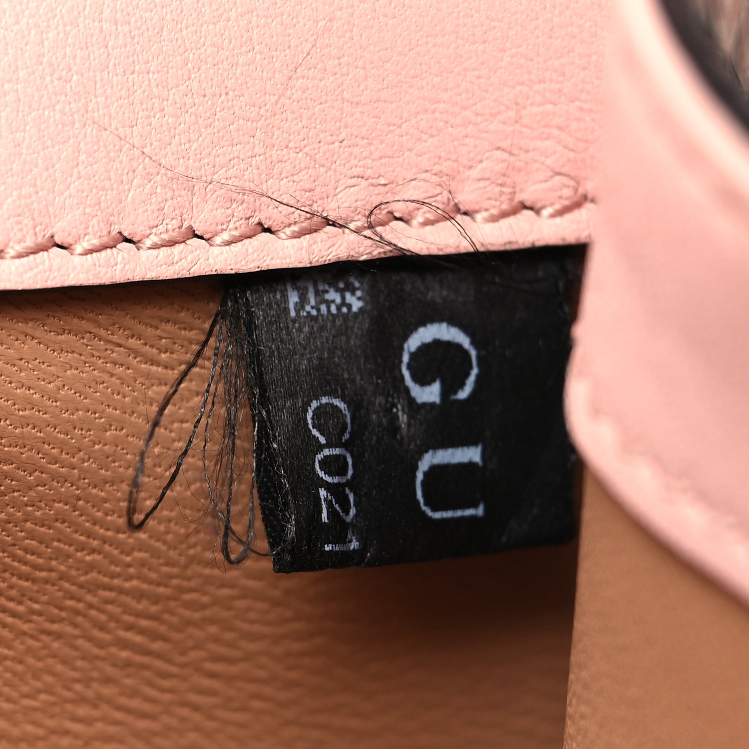 Gucci Snakeskin Pearly GG Marmont Clutch Taffy 8 of 12