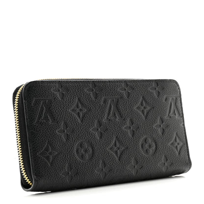 Louis Vuitton Empreinte Zippy Wallet Black 3 of 10