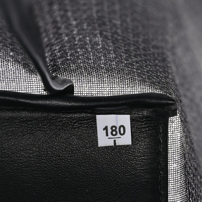Prada Sequin Rete Paillettes Small Tote Bag Black 8 of 11