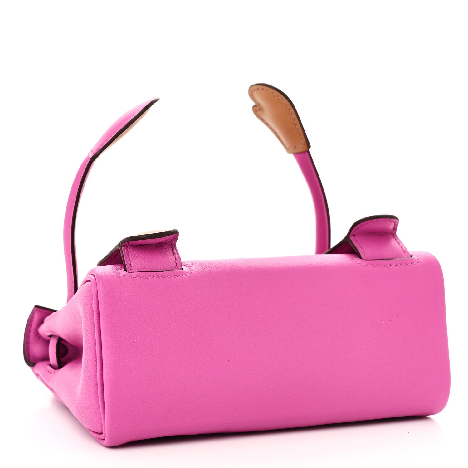 Hermes Swift Quelle Idole Kelly Doll Handbag Magnolia Biscuit 4 of 11