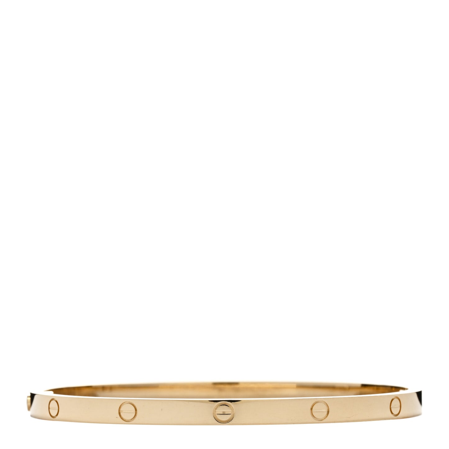18K Yellow Gold Small LOVE Bracelet 16