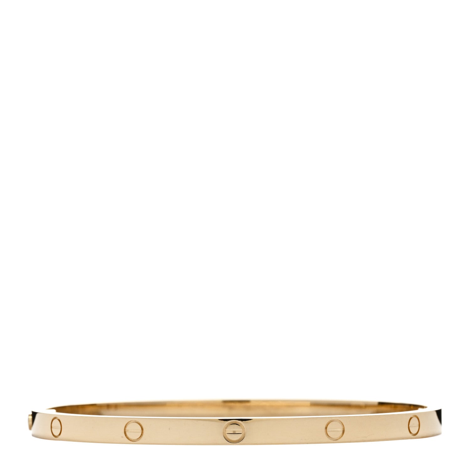 Cartier 18K Yellow Gold Small LOVE Bracelet 16 2 of 5